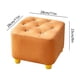 thumbnail image 3 of Taburete bajo con ruedas para sentarse y cambiarse de zapatos | Taburete pequeño móvil con ruedas para el hogar, el dormitorio o la oficina, 3 of 7