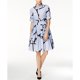 thumbnail image 1 of Vestido camisero Ivanka Trump Ol' Fashioned azul 6, 1 of 1