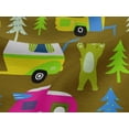 thumbnail image 5 of oneOone Viscose Jersey Dark Mustard Fabric Camping Hike Point Sewing Craft Projects Fabric Prints By Yard 60 Inch Wide, 5 of 7