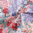 thumbnail image 6 of YIUME Men's Hawaiian Shirt Flower Bed Print Cotton Button-down Short Sleeve Aloha Shirt, 6 of 8