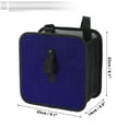thumbnail image 4 of Bote de Basura para Auto Único Bargains Colgante para Asientos Delanteros y Traseros Rhinestone Azul Negro 1 Pcs, 4 of 6