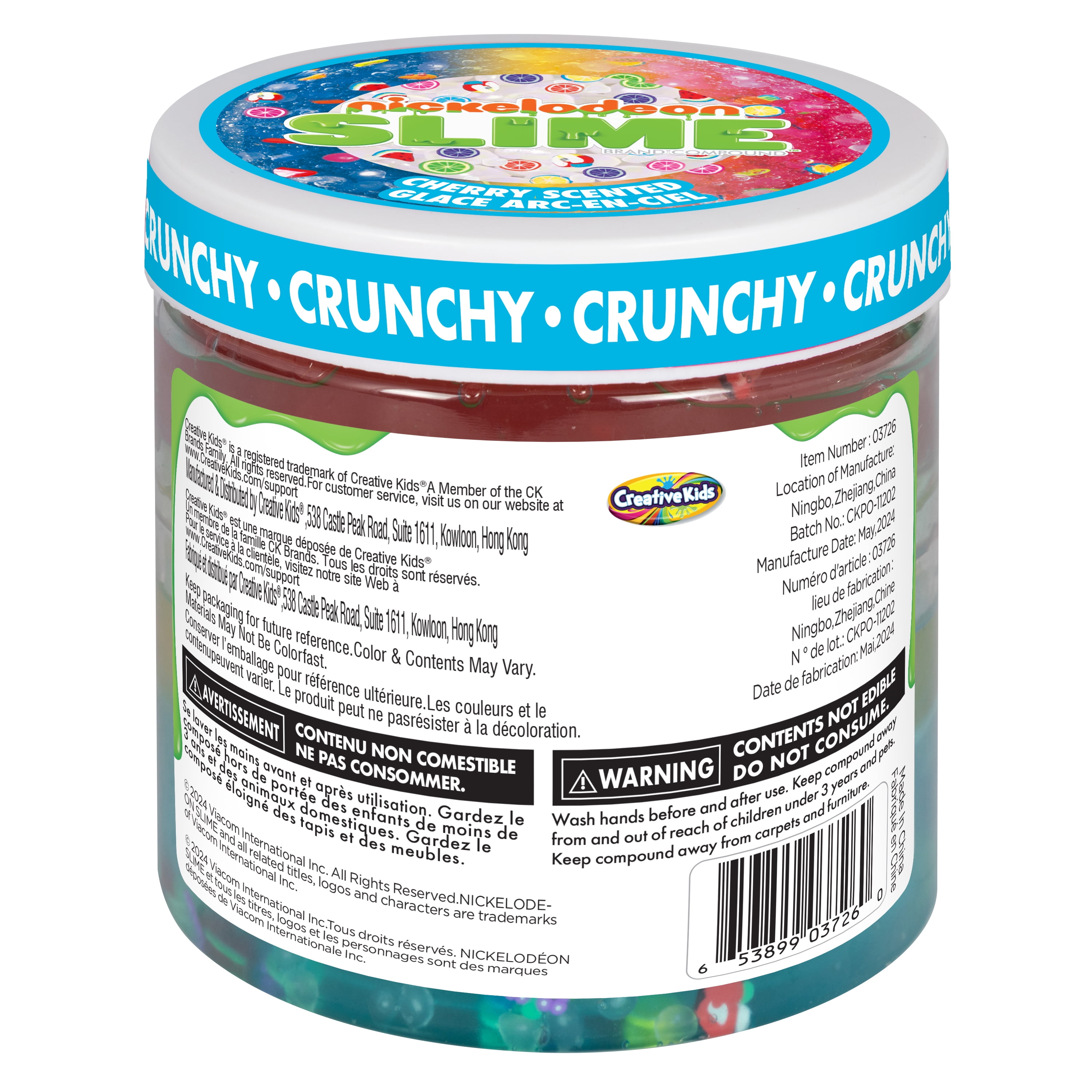 Nickelodeon Slime Specialty Jars - Rainbow Ice