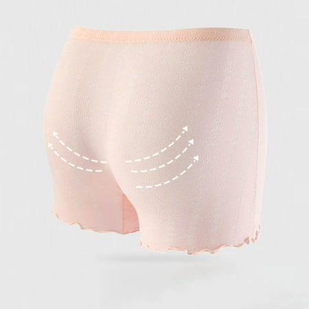 Bnwani Woman Underwear Kids Cotton Underpant Up to 40% off Adjustable Breathable Toddler Panty Pink 160 (15T)