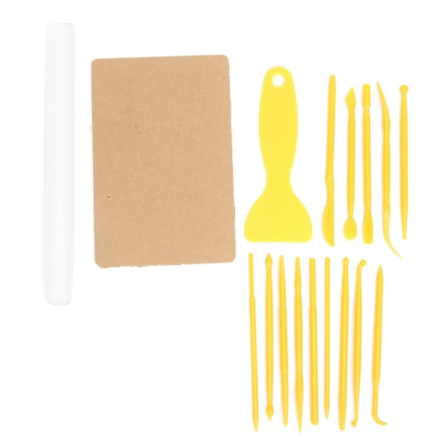 Soft Clay Carving Knife,17pcs Clay Sculpting Tools Modeling Pottery Tools Pottery Accessories Highly Versatile