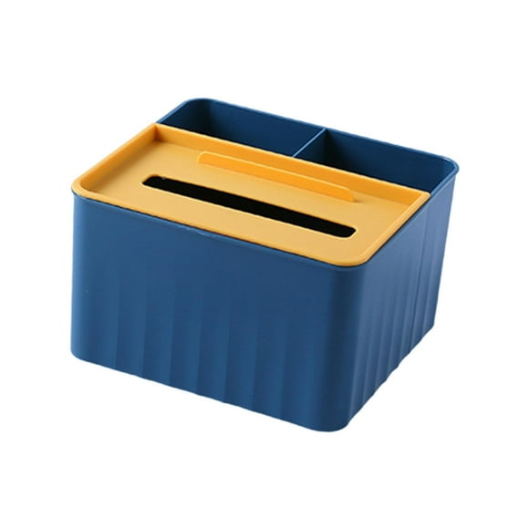 Dispensador de pañuelos faciales, soporte para teléfono, caja de pañuelos, funda para 18cmx17cmx10.8cm