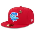 thumbnail image 3 of Men's New Era  Red Philadelphia Phillies 2025 Big League Chew 59FIFTY Fitted Hat, 3 of 5