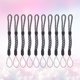thumbnail image 2 of EeaseMX 10 pulseras ajustables para cámara de teléfono móvil, prácticas correas antipérdida para cámara digital, cuerda anticaída para viajes al aire libre (blanco y negro), 2 of 7