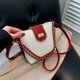thumbnail image 2 of Bolso pequeño con cadena texturizada para mujer, estilo retro, para ir al trabajo, versión coreana, versátil, para invierno 2025, 2 of 5