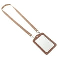 thumbnail image 3 of Weiweiguan Portable ID Cards Holder Lanyard Work Cards Protective Cover Double-sided Cards Holder, 3 of 6