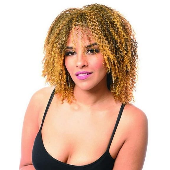 Costume Agent FCO-21072-12-C Coolness Adult Costume Wig | Brown With Highlights