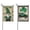 Gnome Green Lucky, variant on St. Patrick's Day Garden Flag Holiday Garden Flag Gnome Shamrock Clovers Welcome Flag 12.5''×18'' 2PCS Linen Vertical Double Sided Outdoor Flag for Home,Spring Farmhouse Holiday Outside Decor