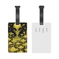thumbnail image 5 of Sikiie saucerman Mushroom Forest Luggage Tags Privacy Cover ID Label Suitcase Tags Identifiers For School Bags,Suitcases, 5 of 7