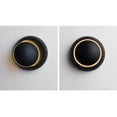 thumbnail image 3 of Luces de pared para interiores Lámpara de pared LED blanca cálida 5W Luz de pared blanca cálida moderna 2 en 1 Aplique de pared de hierro Lámpara LED (Negro) Adepaton GX-028-1, 3 of 6