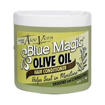 Blue Magic Olive Oil Hair Conditioner Enriched With Aloe Vera, 12 Oz.