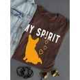 thumbnail image 3 of My Spirit Animal Corgi T-Shirt Women -Image by Shutterstock, Female Medium, 3 of 4