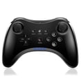 thumbnail image 1 of Pro Controller for Wii U, Wireless Controller for Nintendo Wii U Controller Gamepad Joystick Dual Analog Game Controller (Black), 1 of 5
