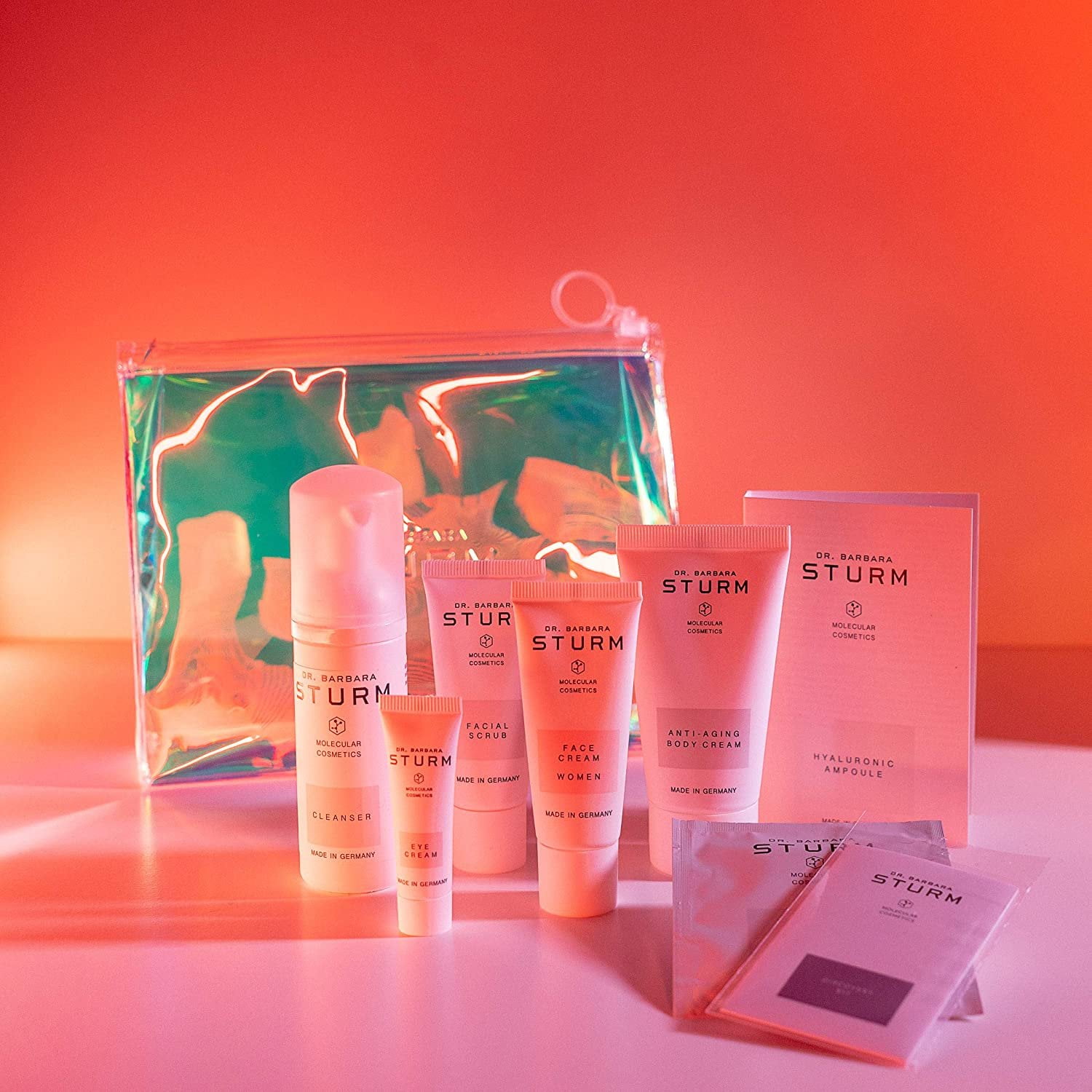 Dr. Barbara Sturm Discovery Kit - Travel Skincare Routine Kit 7 Piece Kit