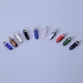 thumbnail image 4 of 24pcs Natural Stone Crystal Pillar Pendants Necklaces for Making Jewelry, 4 of 9