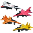 thumbnail image 1 of Ensemble de 4 Jouets d'Avion Moulés sous Pression, Modèles d'Avions pour Garçons et Filles - Jouets de Modèle d'Avion à Rétrofriction Moulés sous Pression, Cadeaux, Idéal pour Collection et Cadeau de Fête, 1 of 5