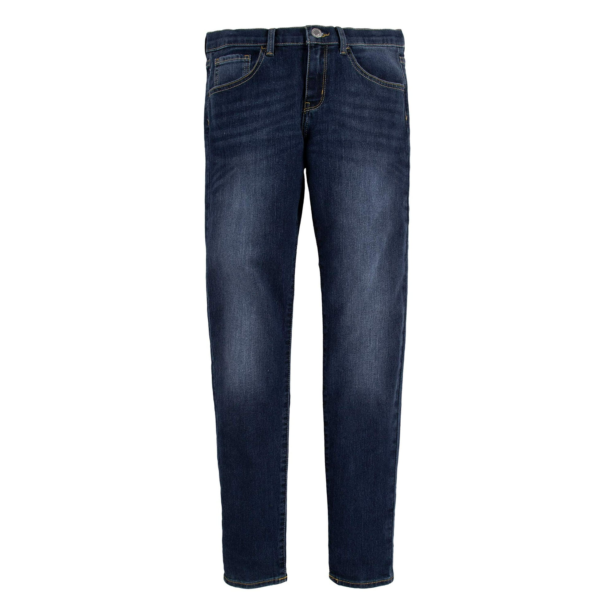 Levi s Big Girls 710 Super Skinny Fit Classic Jeans Blue Asphalt 8 Walmart
