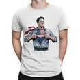 thumbnail image 2 of Elon Super Patriot Heroic American Flag Shirt Reveal Men's T-shirt, 2 of 3