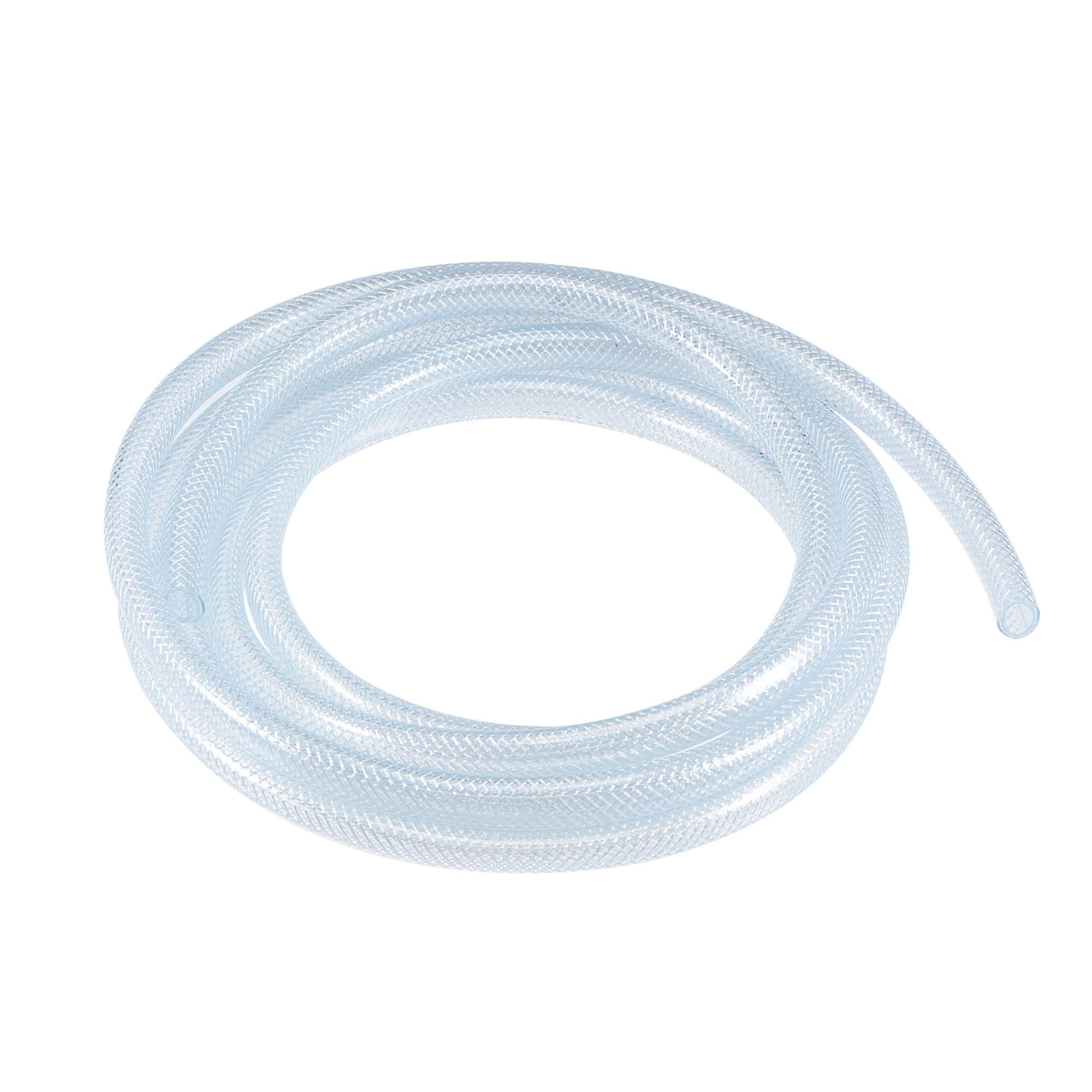 7mm PVC CLEAR TRANSPARENT TUBE FLEXIBLE HOSE PIPE AIR WATER W6C8 