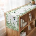 thumbnail image 6 of Table Runners 72 Inches Long Dress Scarves, Spring Botanical Farmhouse Kitchen Table Runner, Coffee Tablerunners, Watercolor Leaves Flowers Birds Country 14x72 Inch, 6 of 9