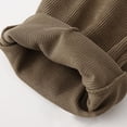 thumbnail image 7 of Boys Girls Corduroy Pants | Soft Comfortable Kids Trousers with Elastic Waist | Casual Loose Fit Pants for Daily Play, School, Outings(Brown,5-6 Years), 7 of 7