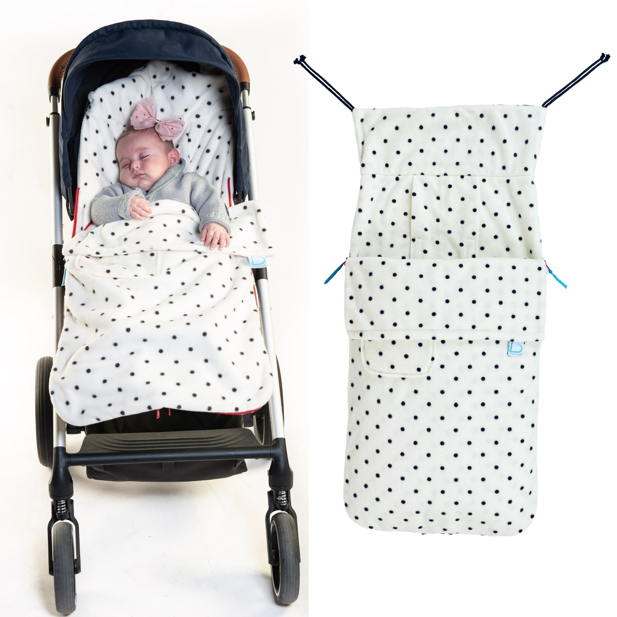 Buggysnuggle Newborn Stroller Footmuff Bunting Snuggle Fleece