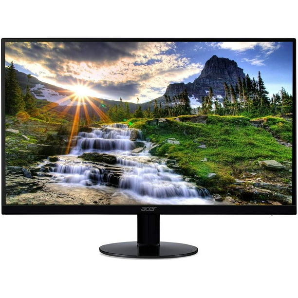 Acer Sb2q Bi 21 5 Inches Full Hd 19 X 1080 Ips Ultra Thin Zero Frame Monitor Hdmi Vga Port Black Walmart Com Walmart Com