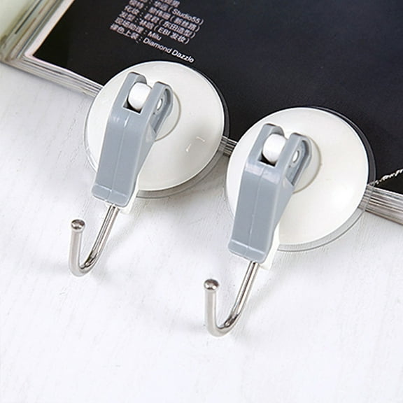 WHAMVOX  Suction Cup Hook Vacuum Shower for Bathroom Organizers Hooks