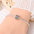 thumbnail image 5 of KUNSIR 2PCS Stopper Clip Charms for Bracelet Necklace, Spacer Beads Mother's Day Christmas DIY Gift for Women, 5 of 6