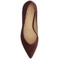 thumbnail image 4 of Journee Womens Pammie Slip On Pointed Toe Kitten Heel Pumps, Widths Available, 4 of 9