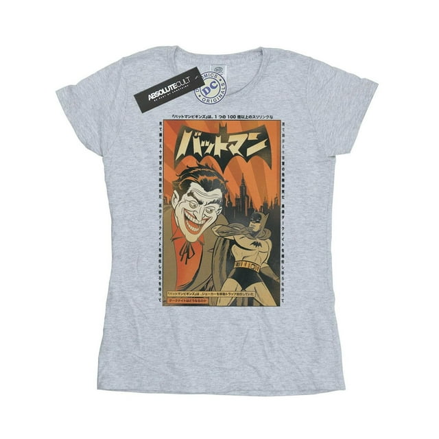 DC Comics T-Shirt en Coton pour Femmes The Joker