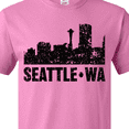 thumbnail image 4 of Inktastic Seattle Skyline Grunge T-Shirt, 4 of 5
