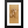 thumbnail image 2 of Edgar Degas 14x24 Black Modern Framed Museum Art Print Titled - Study of An&nbsp;Arm (1979), 2 of 5