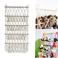 thumbnail image 3 of Stuffed Animal Storage Hammock Stuffed Animal Net With Hanging Ring Storage Hanging Toy Organizer Hammock Handmade Toy Organizer For Children's Room Nursery, 3 of 8