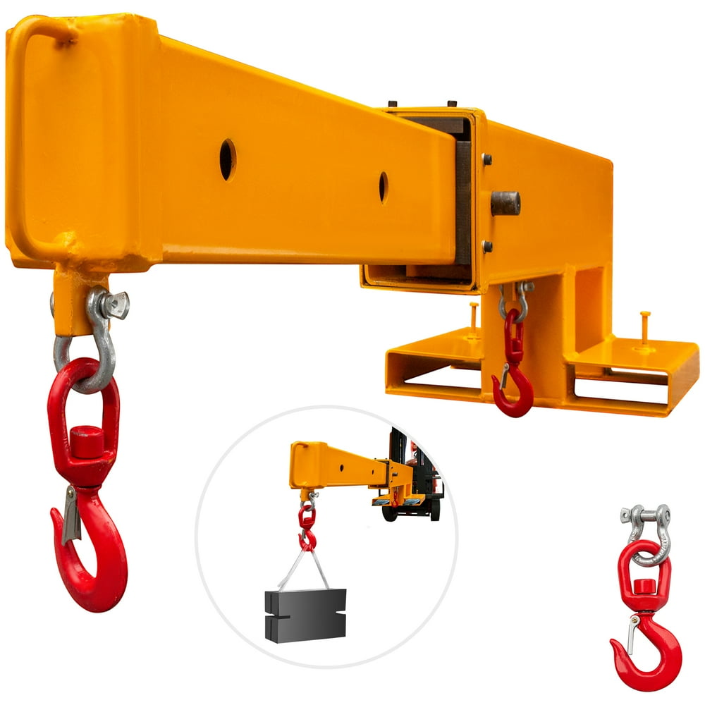 VEVOR Forklift Mobile Crane 5500lbs Capacity, Forklift Crane Attachment