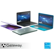 Gateway 15.6" Ultra Slim Notebook, FHD, Intel® Core™ i3-1115G4, Dual Core, 8GB Memory, 256GB SSD, Tuned by THX™, 1.0MP Webcam, HDMI, Fingerprint Scanner, Cortana, Windows 10 Home, Black