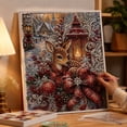 thumbnail image 5 of Full Drill Pearl Diamond Art Kit, 12X8 in Christmas Canvas, Festive Holiday Room Decor and Unique Gift Idea for Adults, 5 of 7