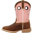 thumbnail image 5 of Durango® Lil' Rebel Pro™ Little Kids’ Dark Chestnut Bubble Gum Western Boot, 5 of 7