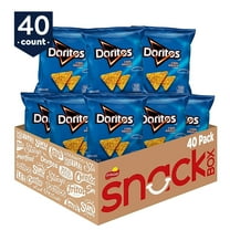 Doritos Cool Ranch Flavored Tortilla Chips, 1 oz Bags, 40 Count Multipack