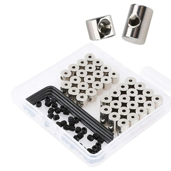 Set Of 40 Locking Clasp for DIY Enamel Brooch Badge Secure Pin Locks Accessory