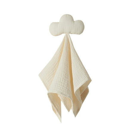 

Newborns Security Blanket Towel Burp Cloth Baby Sleeping Toy Muslin Handkerchi
