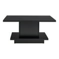 thumbnail image 2 of Furniture of America Aura Storage Wood Black Coffee Table, 2 of 10