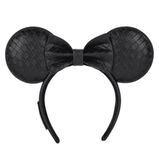 Loungefly Leather Minnie Mouse Ear Headband for Adults WDW 50th Anniversary NWT Disney Parks x Loungefly WDW 50th Anniversary Minnie Mouse  main image 3