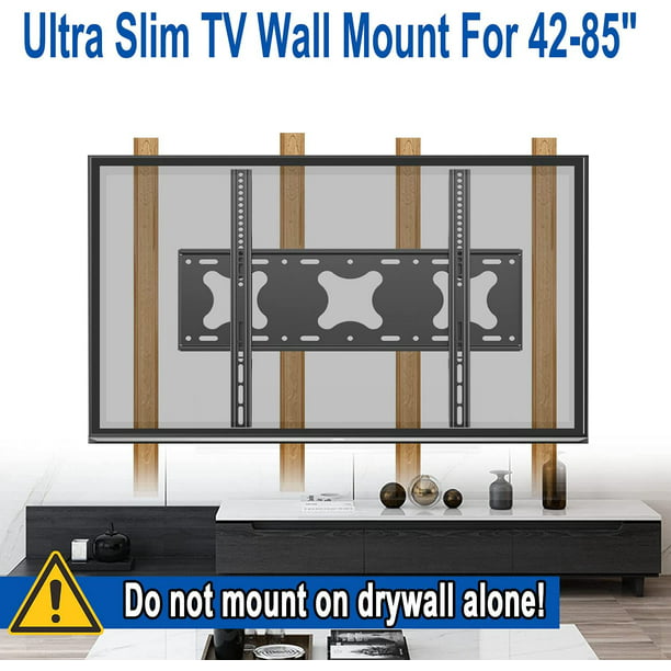 GLWIXY Support de montage mural fixe pour téléviseurs LCD O de 42