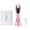 Pink, variant on Handheld Facial Hot and Cold EMS Beauty Device for Skin Rejuvenation and Lifting - Light Therapy Massager for Home Use