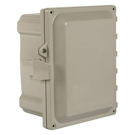 Wiegmann Enclosure,Non-Metallic,Solid Cover HW-P80604CHQR