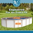 thumbnail image 6 of SmartLine 18' x 34' Oval Seaside Lagoon Overlap Above Ground Swimming Pool Liner, 54" Height, 20 Gauge, 6 of 6